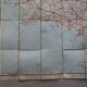 Map taride brittany west section on canvas