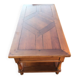 Coffee table with 2 drawers