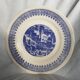 Ensemble de 2 assiettes à dîner en pierre de fer sous glaçure fabriquées en Italie