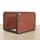 Vintage kitchen sideboard in exotic wood veneer, Italy, 1960s.