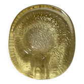 Vintage Murano glass ashtray