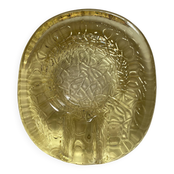 Cendrier  vintage en verre de Murano