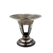 Art Deco silver-plated coup / vide poche, France 1940s
