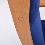 Reupholstered Danish Mid-Century Modern GE 181 a Chair by Hans Wegner for GETAMA
