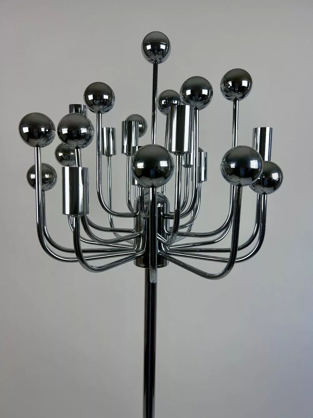 Vintage floor lamp by Sciolari for Boulanger - 1960s