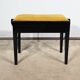 Adjustable Piano Bench, in Black Lacquered Wood – 1970