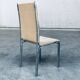 Italian Hollywood Regency Style Modernist Dining Chairs, 1970s, Set of 6
