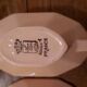 Longwy ceramic pink coffee tea set