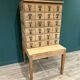 Shannon square table and 24-compartment business unit set