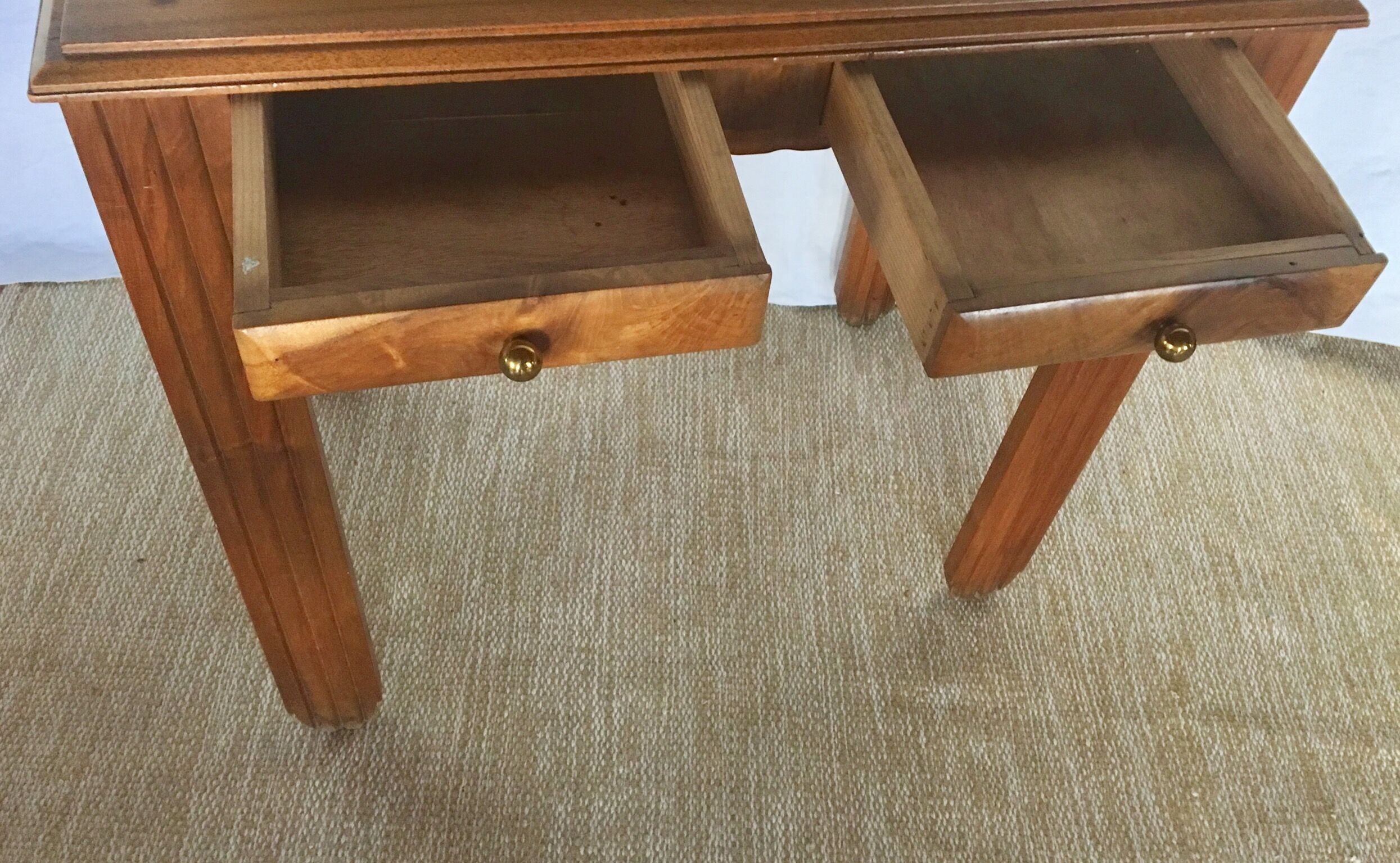 Dressing able era art deco walnut