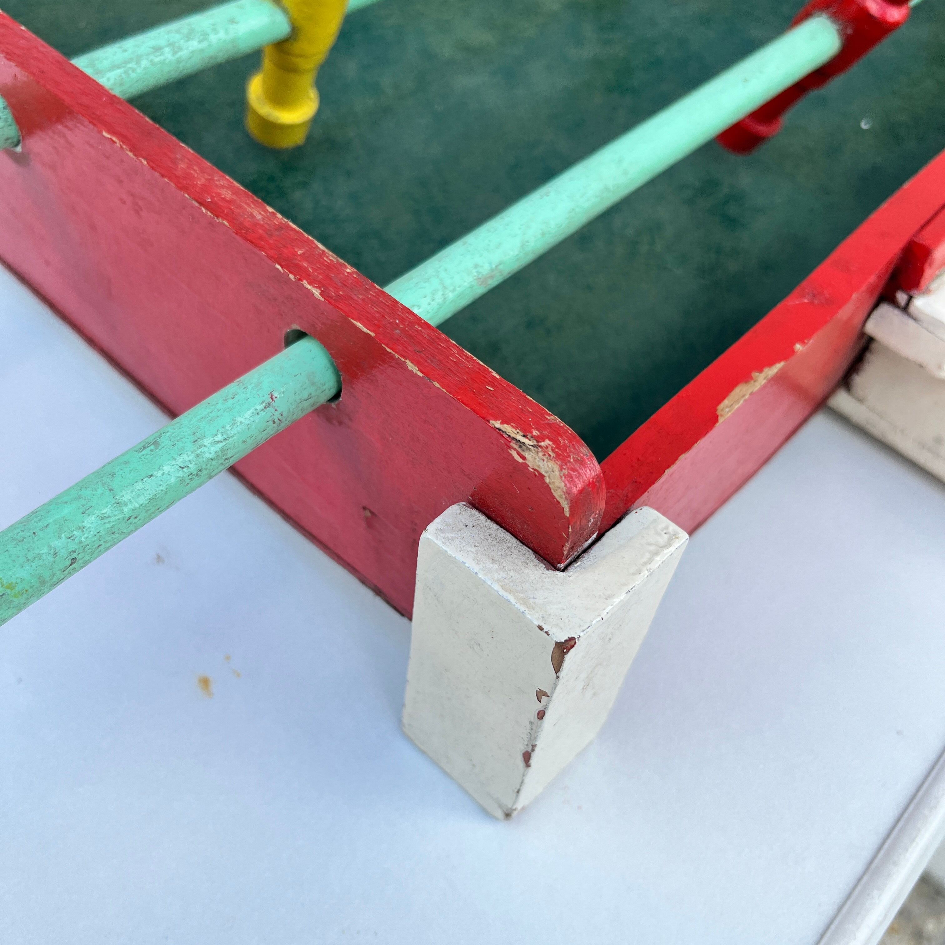 Table wood table football