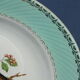 4 vintage hollow plates decorated with birds
