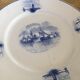 Série de 11 assiettes plates, faïence hollandaise, début XX