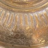 Indian jar in gilded copper