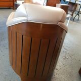 Club armchairs Class-J White Ivory