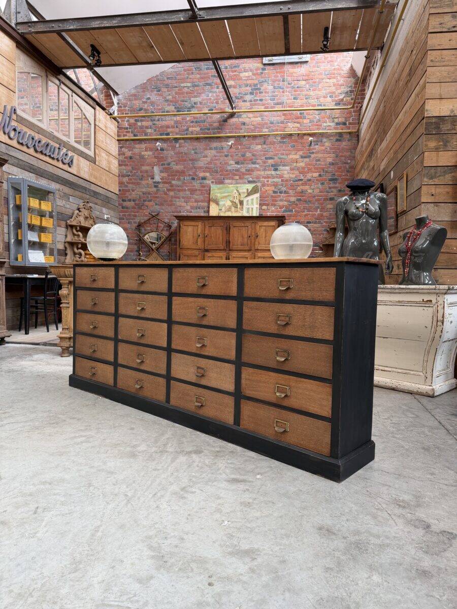 Workshop furniture from the early 20th century.