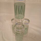 Large glasses for orangeade