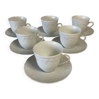 Philippe Deshoulières California Coffee Cups and Saucers