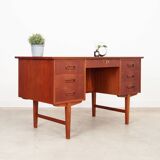 Teak desk, Danish design, 1970s, production: Denmark