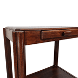 French Art Deco Table With Drawer, 1930s