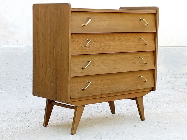 Dresser feet compass vintage 60s renovated