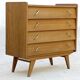 Dresser feet compass vintage 60s renovated