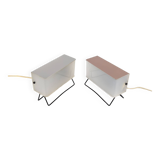 Pair of Mid Century table lamps by Pokrok Žilina, 1960s