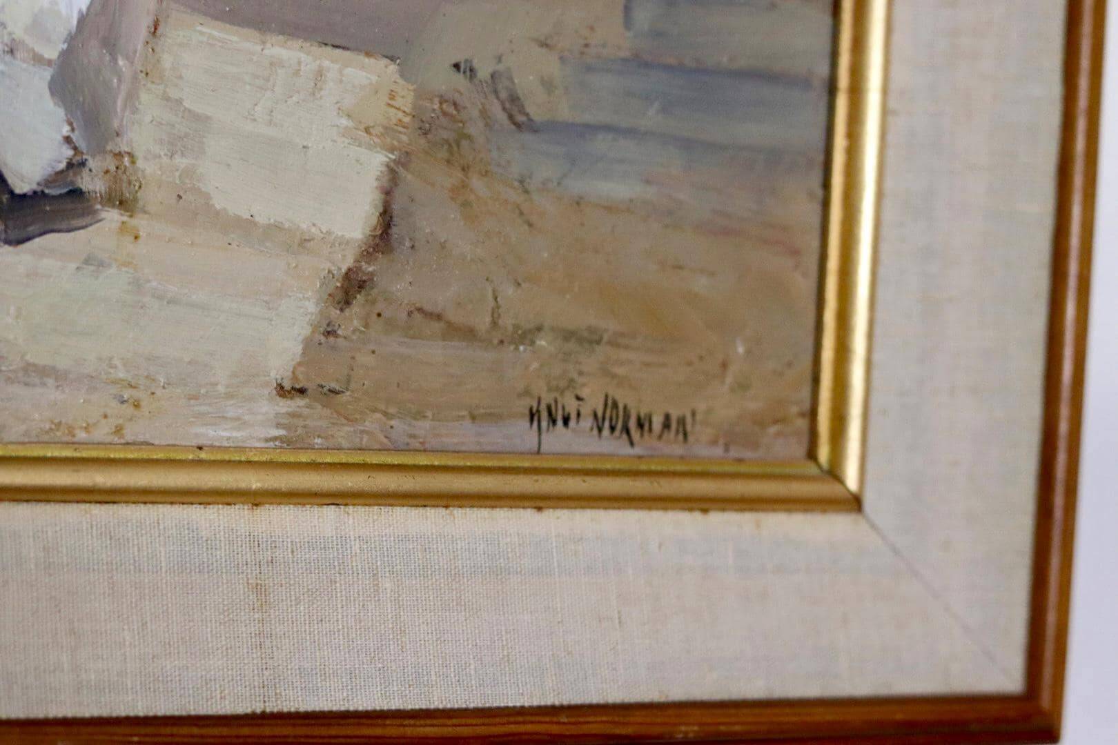 "Street Market" by Knut Norman