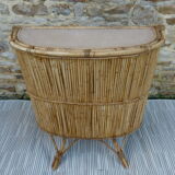 The 1960s rattan bar