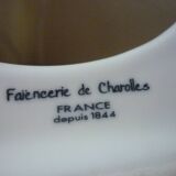 Lampe de la faïencerie de Charolles par Molin