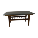 Vintage coffee table with granite top