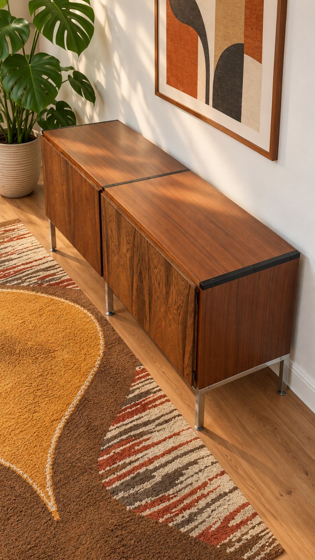 Vintage minimalist sideboard