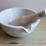 Laboratory mortar in earthenware