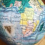 Former globe of the 40s/50s in boiled cardboard of the brand Taride