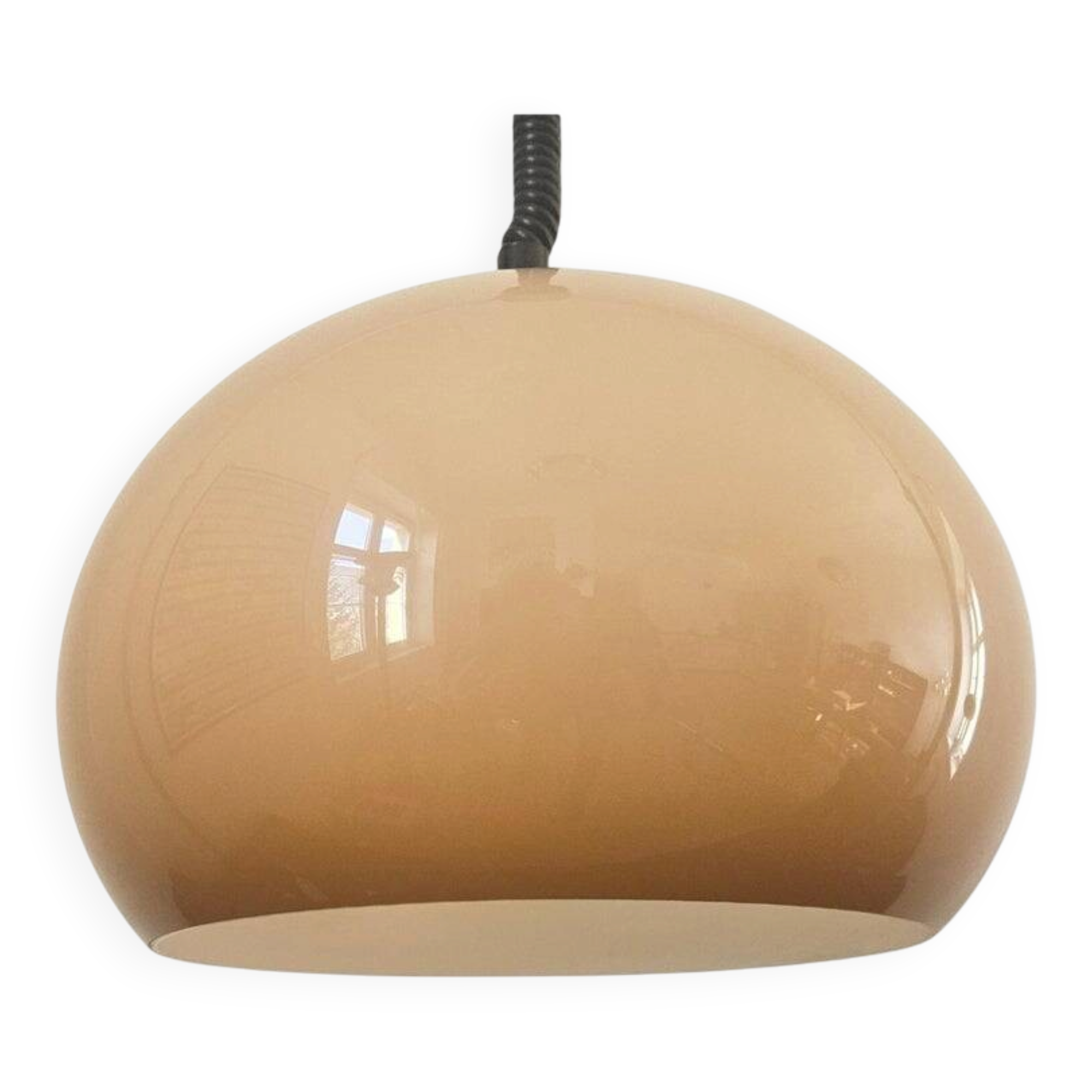 Rare Midcentury Pendant Meblo, Space Age, Harvey Guzzini, Italy, 1970s