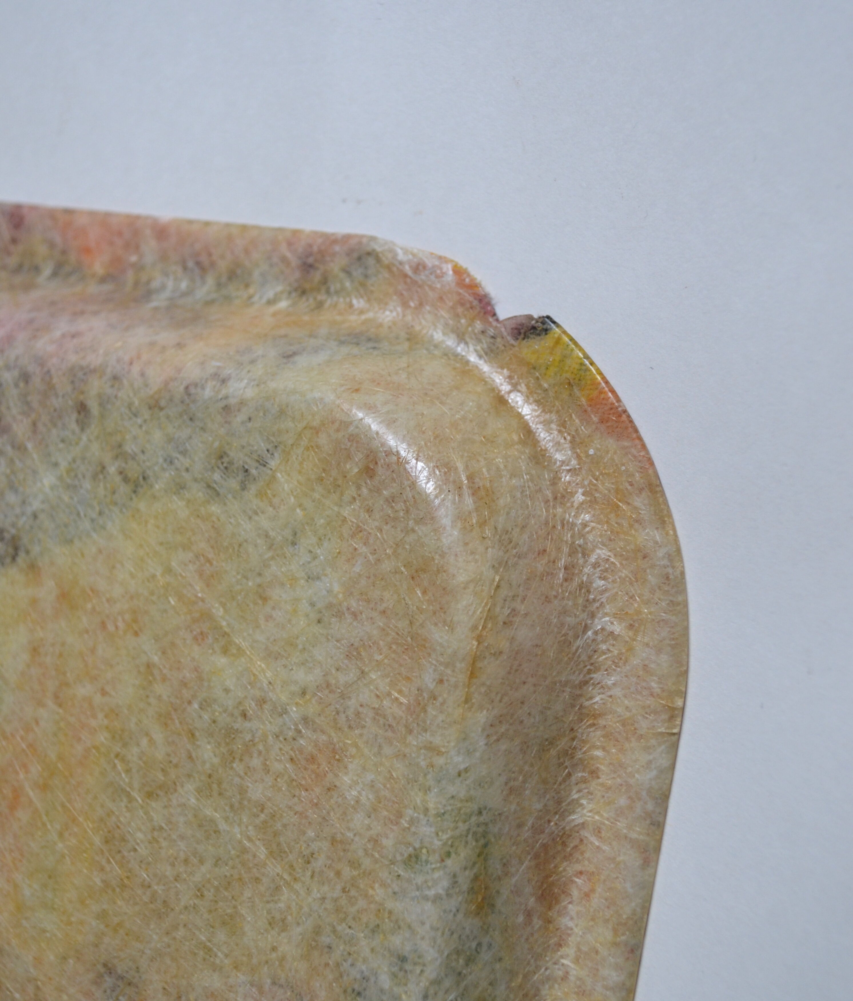 Cow boy fiberglass tray - Berny Lyon creation