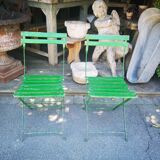 2 old garden chairs
