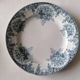 4 Saint Amandinoise dessert plates Pompadour collection