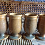 Set de 4 tasses en ceramique vernissée