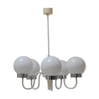 Mid Century chandelier /Jílové u Děčína, 1970´s.