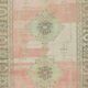 Vintage Runner Rug for Kitchen. Handmade Hallway Rug. Turkish Stair Rug