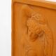 Wall plaque Woman bather, terracotta bas-relief