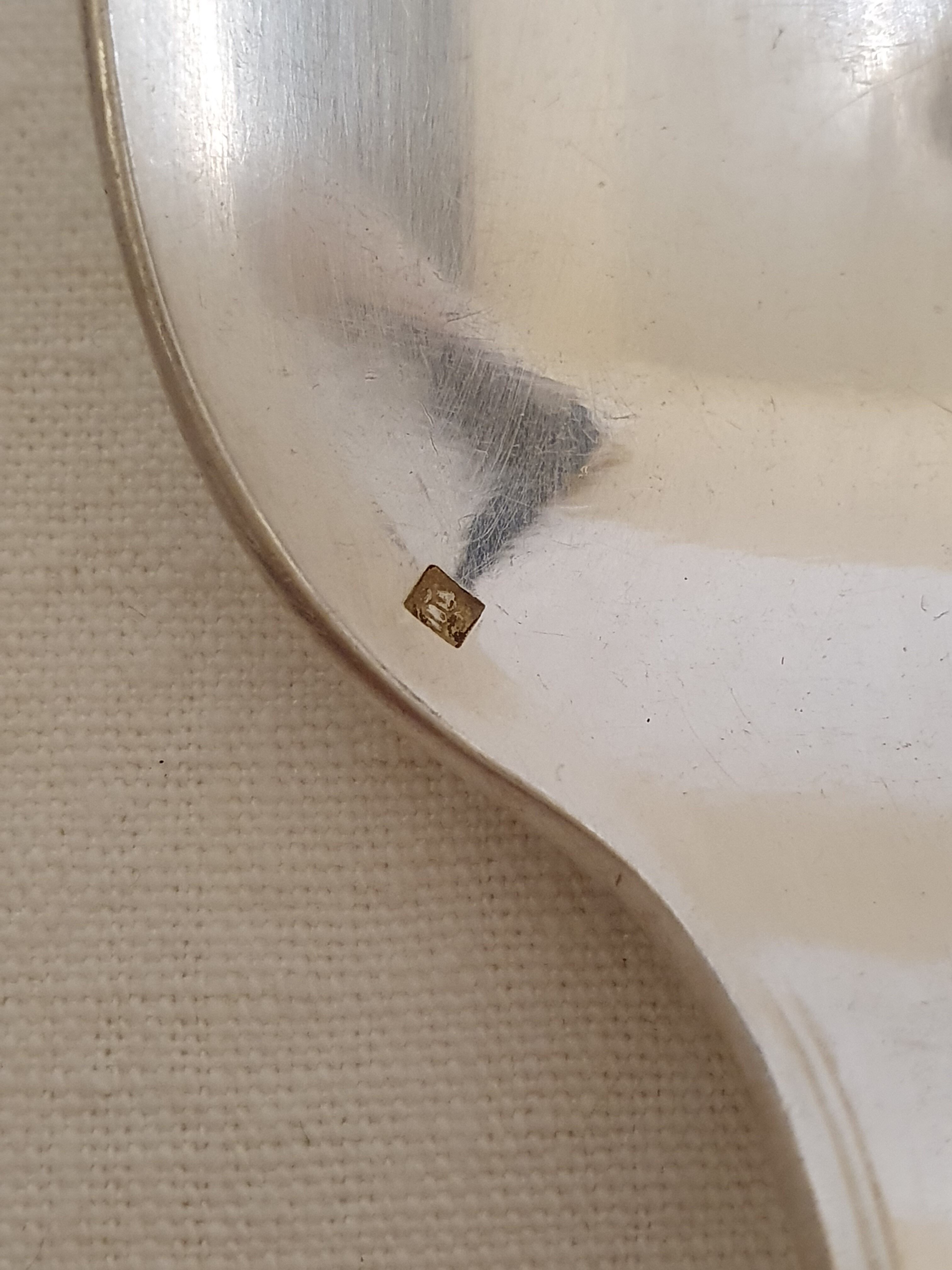 24 silver metal cutlery Christofle Art Deco