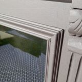 Beveled trumeau mirror