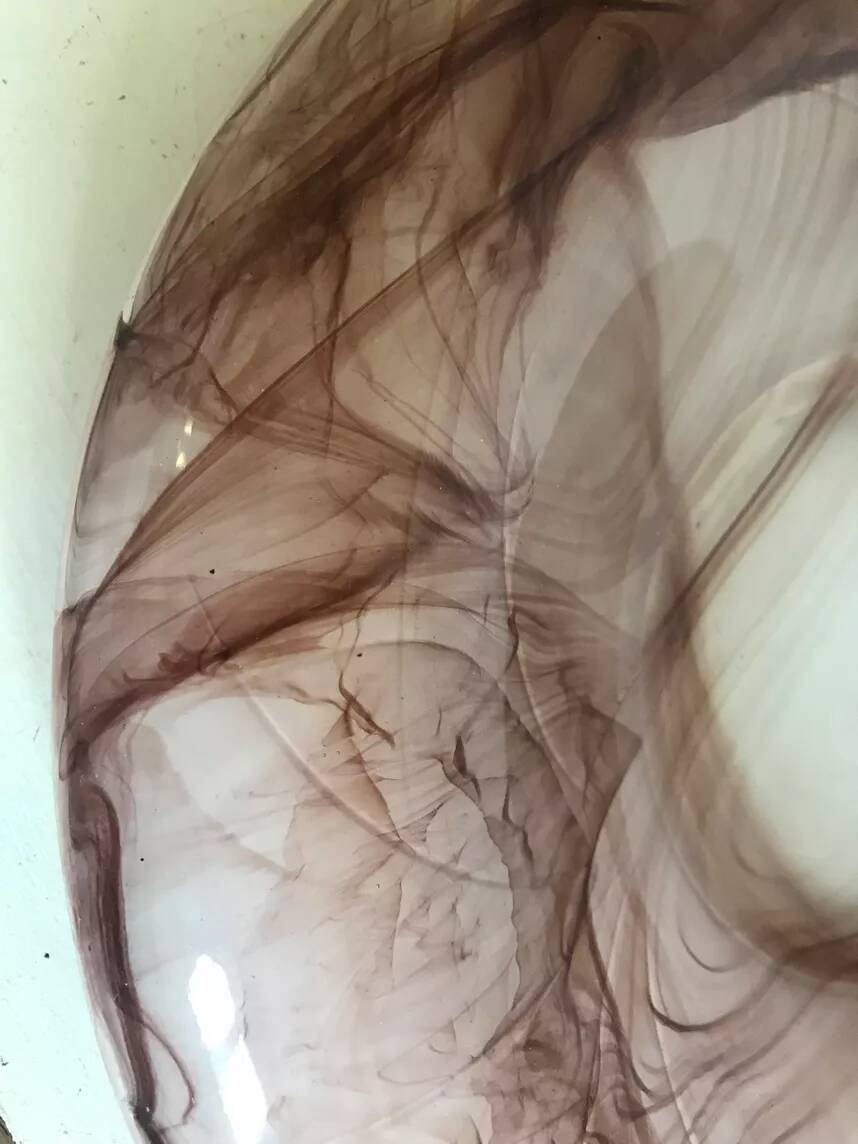 Art Deco glass cup attributed to G.Davidson