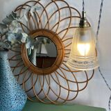 Art deco portable lamp