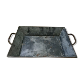 Old metal tray