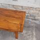 Walnut farm coffee table 19th -1m84