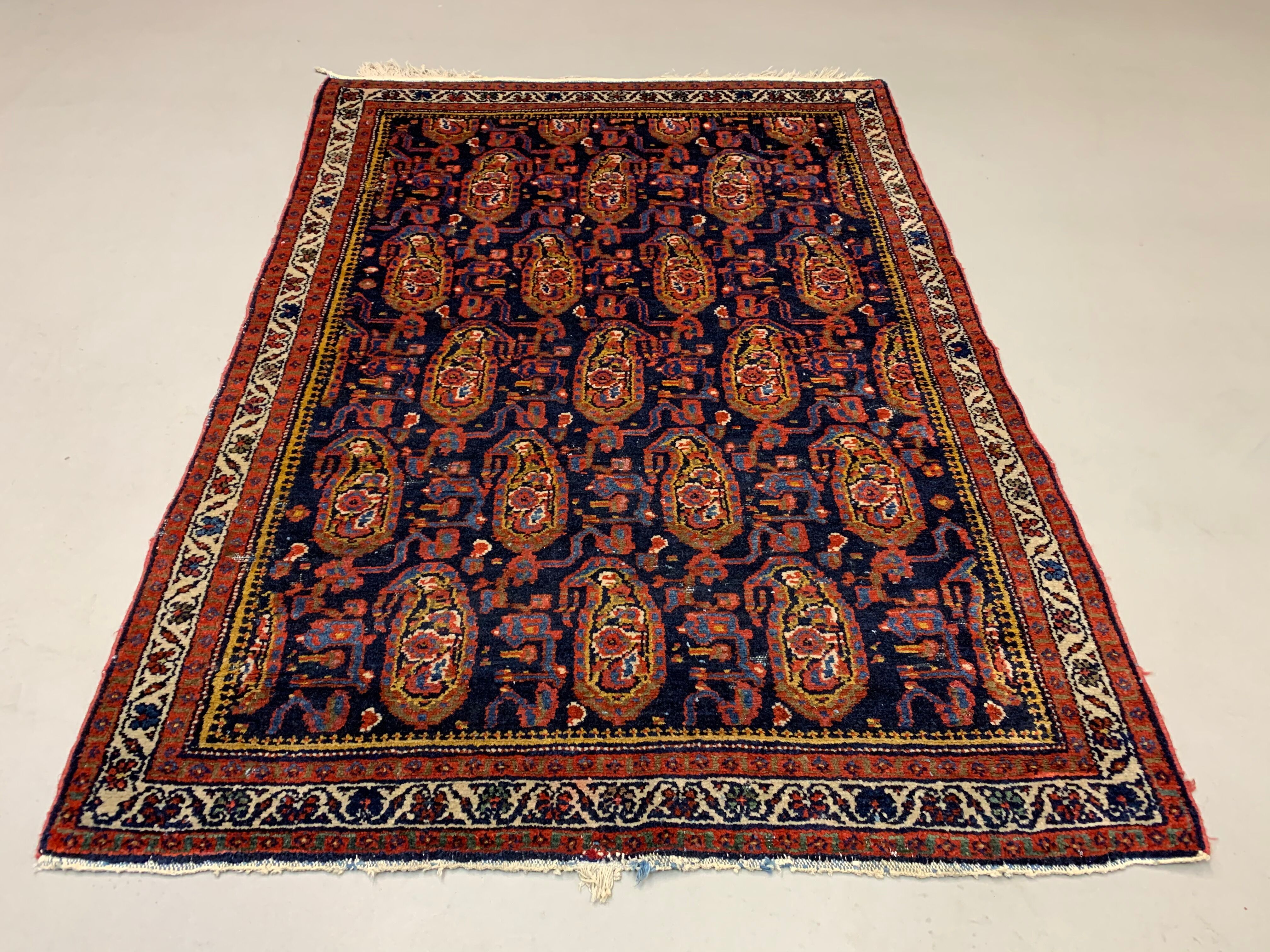 Vintage malayer rug 145x110 cm