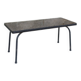 1950s coffee table in black opaline